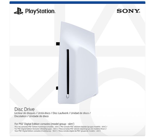 Playstation Disc Drive For Ps Digital Edition Consoles White