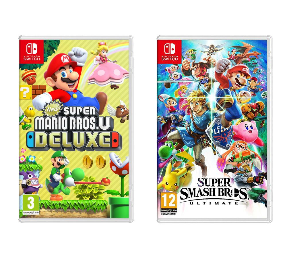 New Super Mario Bros U Deluxe Nintendo Switch Lenaclock