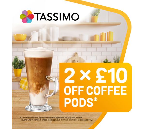 Tassimo By Bosch Finesse Tas B G Coffee Machine Blue Tas B Gb