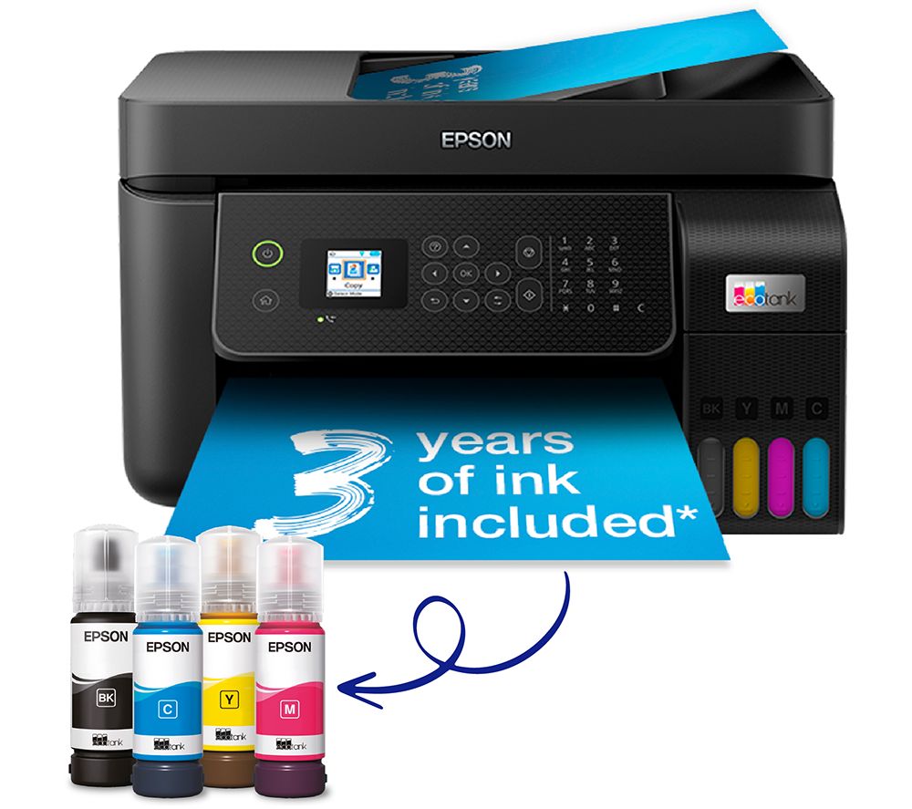 Epson Ecotank Et All In One Wireless Inkjet Printer With Fax 32280 Hot Sex Picture 7784