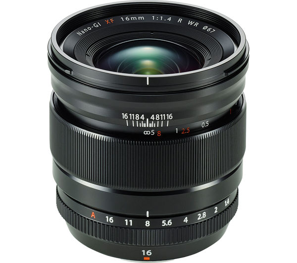 Image of FUJIFILM Fujinon XF 16 mm f/1.4 R WR Wide-angle Prime Lens