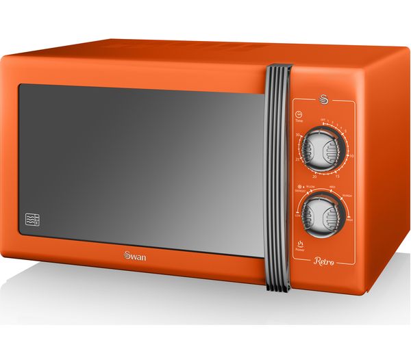 SWAN Retro SM22070ON Solo Microwave - Orange, Orange