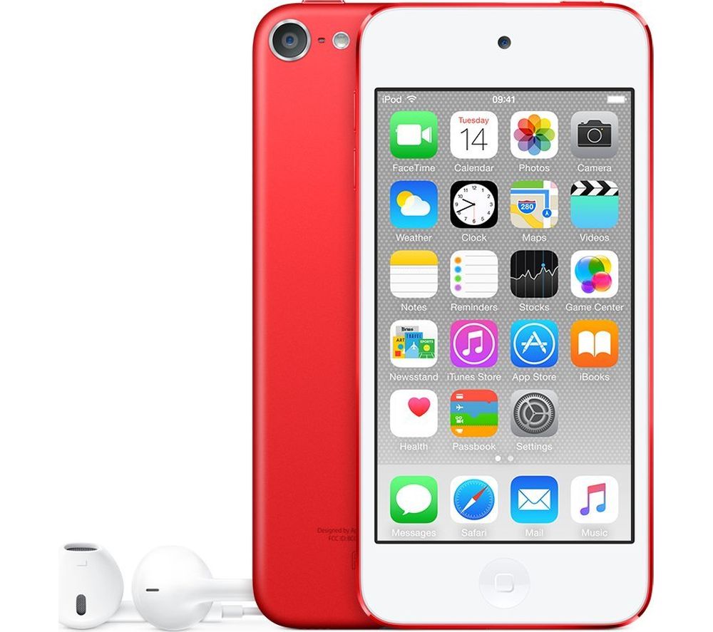 APPLE iPod touch – 64 GB, 6th Generation, Red, Red