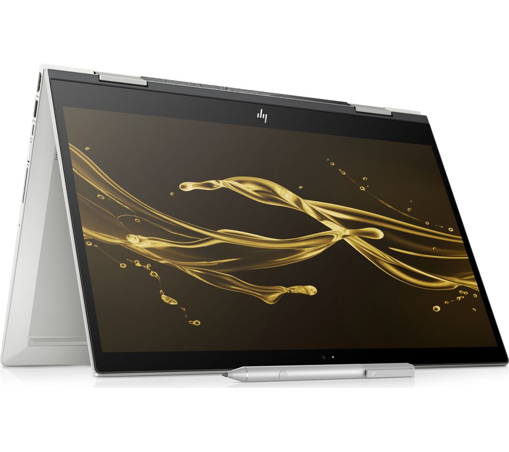 HP ENVY x360 15.6″ Intel® Core i7 2 in 1 – 1 TB HDD & 128 GB SSD, Silver, Silver
