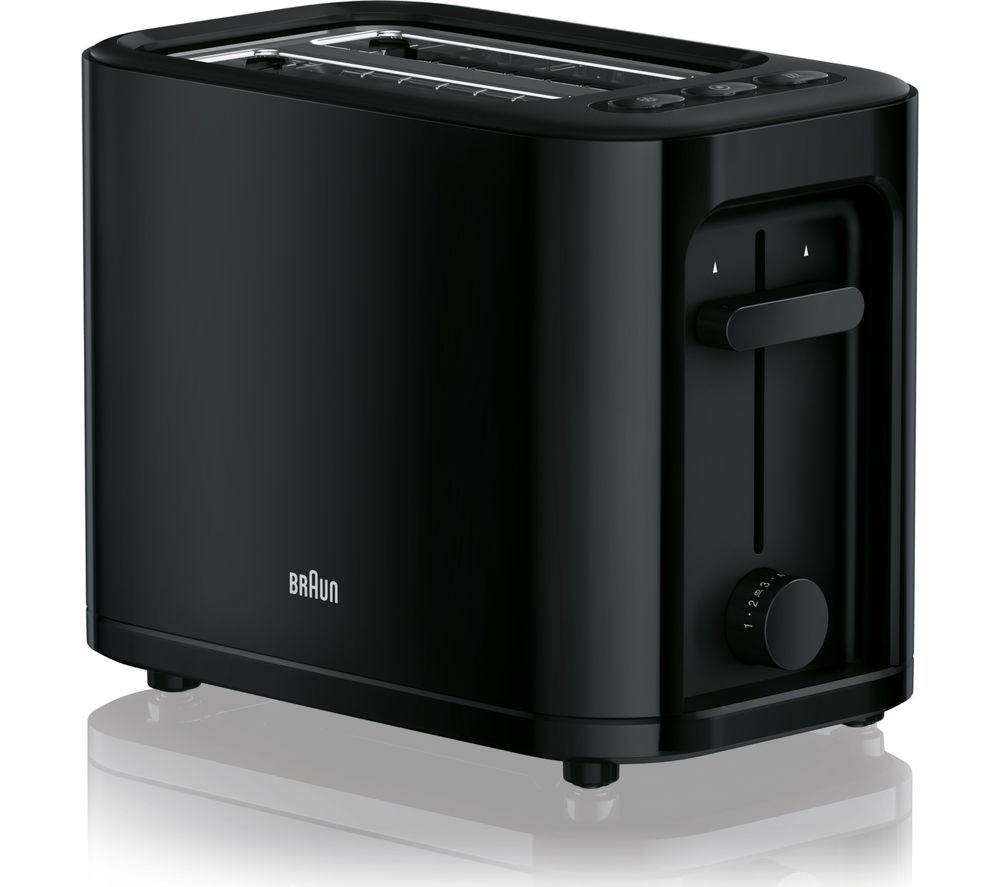 BRAUN Series 3 PurEase HT3000.BK 2-Slice Toaster