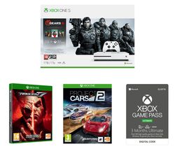 MICROSOFT Xbox One S Gears 5 Special Edition Bundle, Tekken 7, Project Cars 2 & Xbox One Game Pass Ultimate Bundle