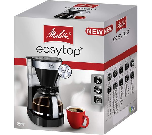 Buy Melitta Easy Top Ii Filter Coffee Machine Black Free Delivery Currys