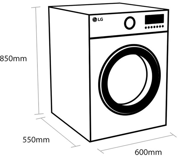 LG TurboWash 360 with AI DD V9 FWV917WTSE WiFi enabled 10.5 kg Washer Dryer White FWV917WTSE Currys Business