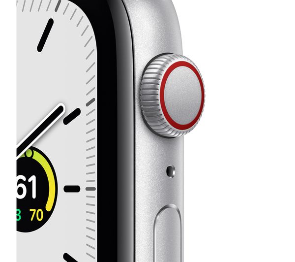 apple watch se cellular 40mm silver