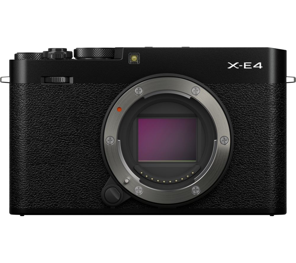 FUJIFILM X-E4 Mirrorless Camera - Black, Body Only