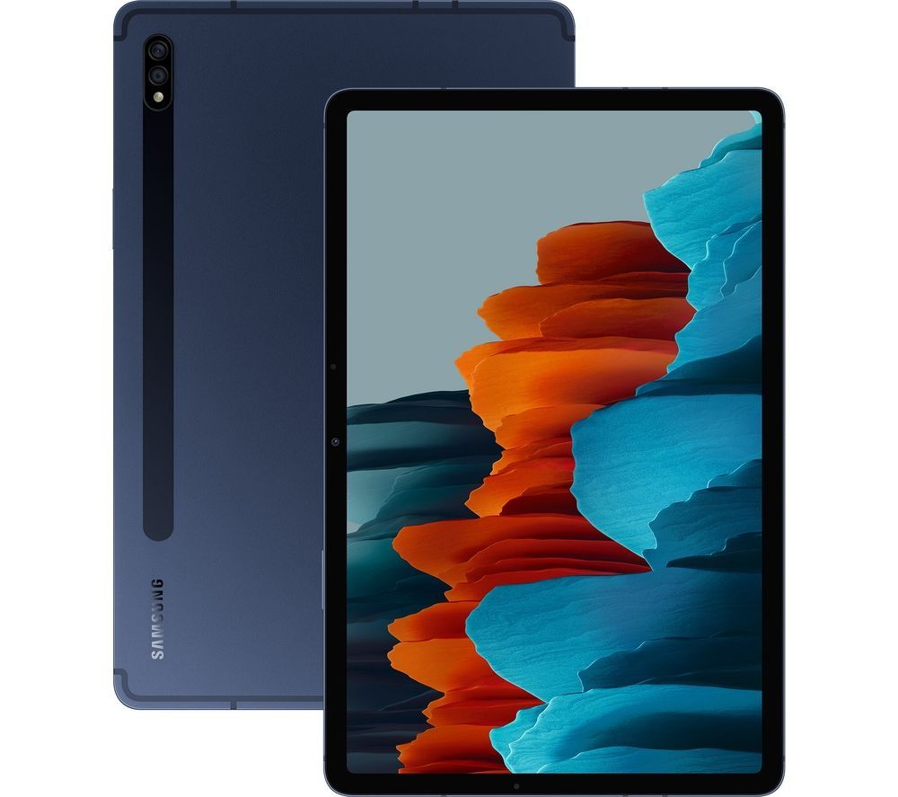 SAMSUNG Galaxy Tab S7 11" Tablet - 128 GB, Mystic Navy, Navy