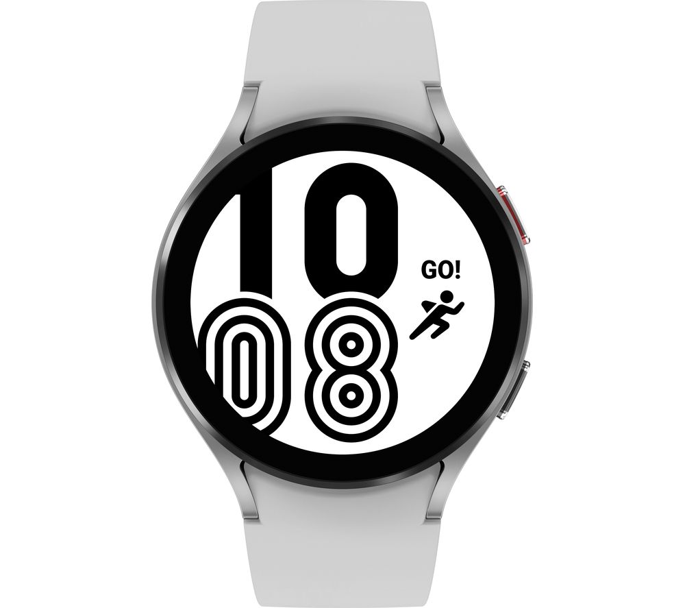 SAMSUNG Galaxy Watch4 4G - Aluminium, Silver, 44 mm