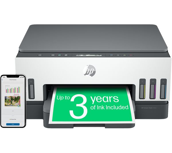 Image of HP Smart Tank 7005 All-in-One Wireless Inkjet Printer