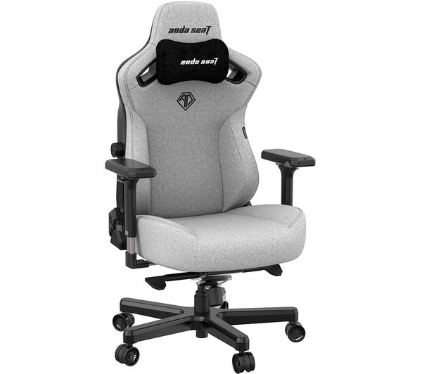 An image of ANDASEAT Kaiser 3 Series Premium Gaming Chair - Ash Grey