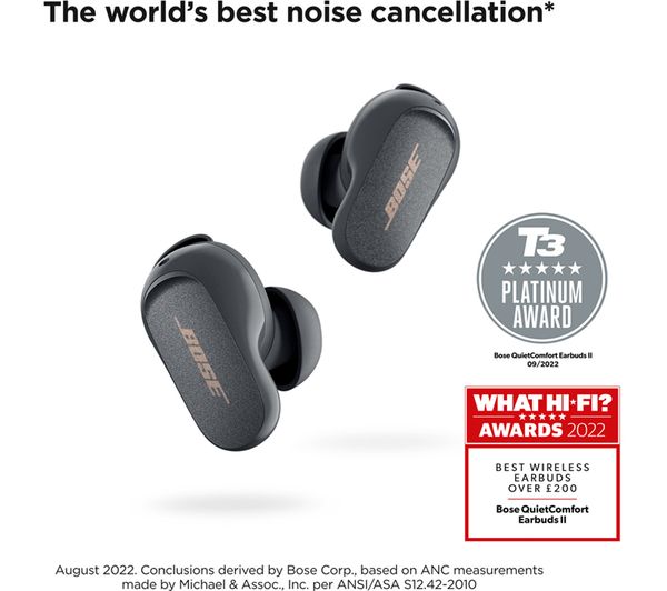 017817847056 BOSE QuietComfort II Wireless Bluetooth Noise
