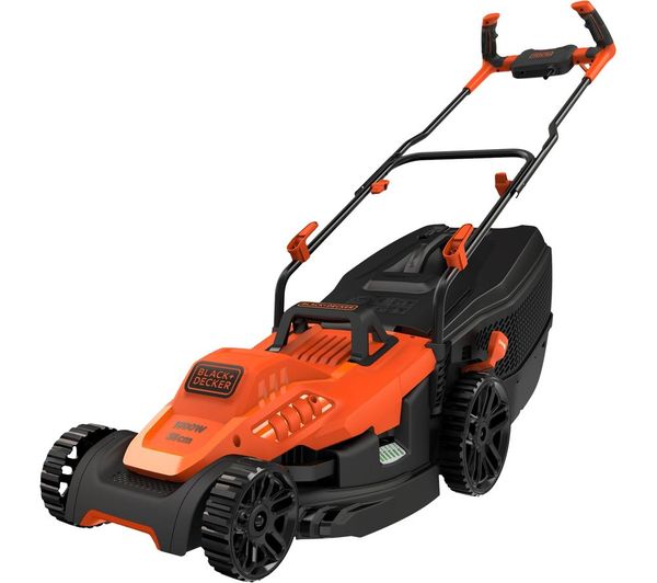 Black Decker Bemw471bh Corded Rotary Lawn Mower Orange