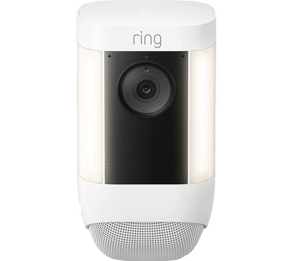 Ring Spotlight Cam Pro Full Hd 1080p Wifi Security Camera Wired White