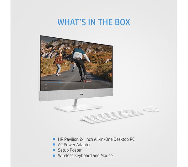 HP Pavilion 24-x0xx i5 8GB SSD128GB 2TB HP Pavilion - one pc for