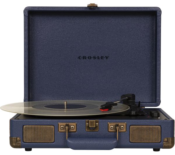 Crosley Cruiser Plus Belt Drive Bluetooth Turntable Blue