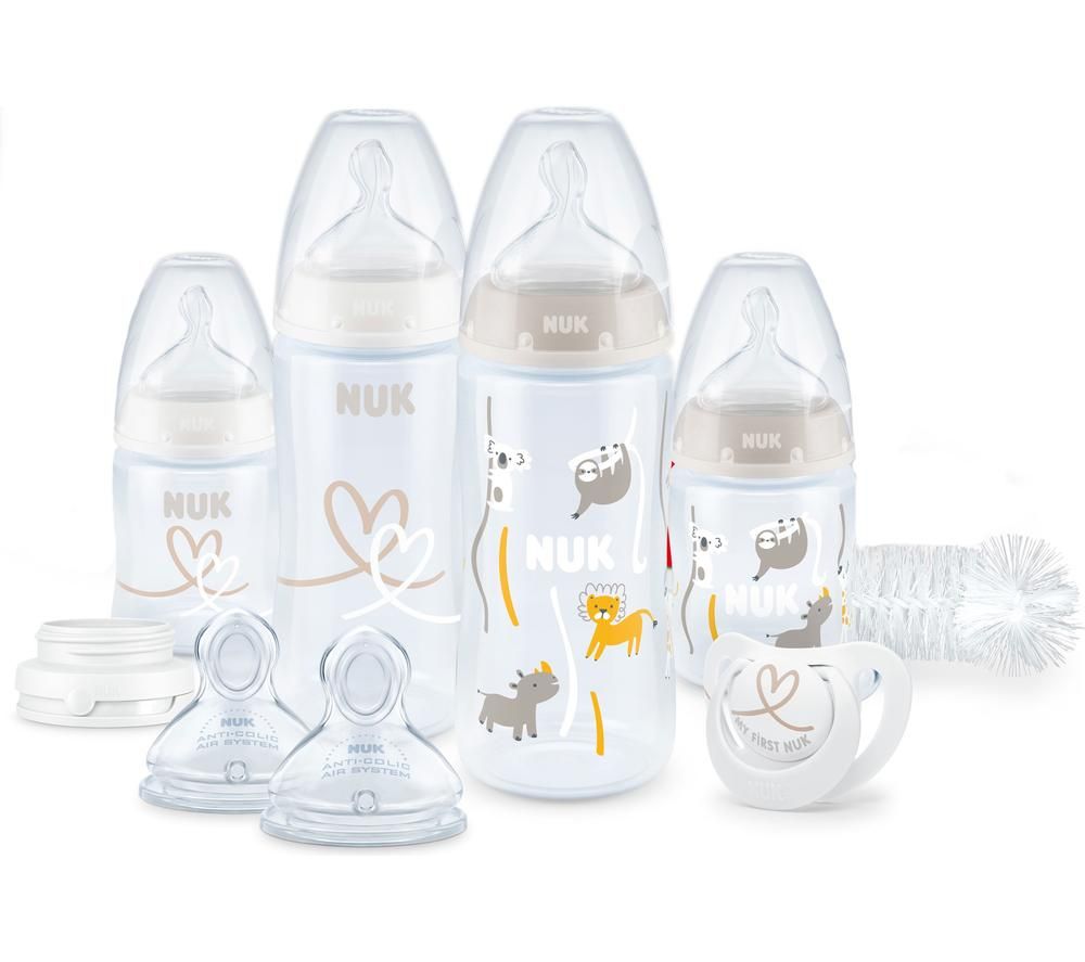 First Choice+ NK10225267 Baby Bottle Set - White