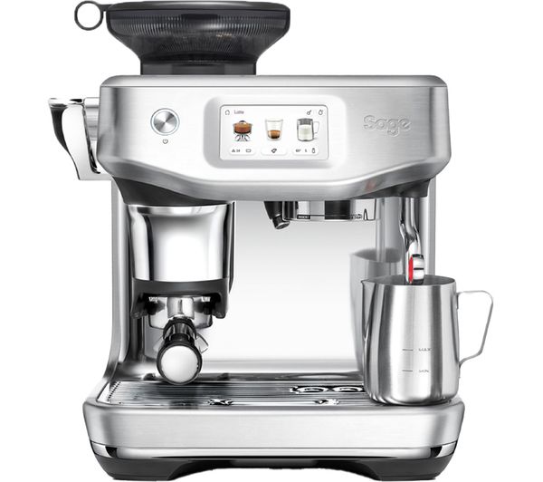 Sage The Barista Touch Impress Ses881 Bean To Cup Coffee Machine Stainless Steel