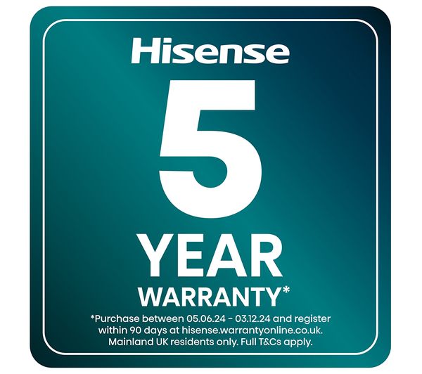 RQ758N4SWFE HISENSE PureFlat RQ758N4SWFE Smart Fridge Freezer