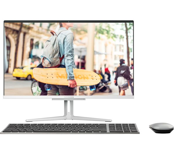 MEDION Akoya E27419 27" All-in-One PC - Intel® Core™ i7, 512 GB SSD, Silver