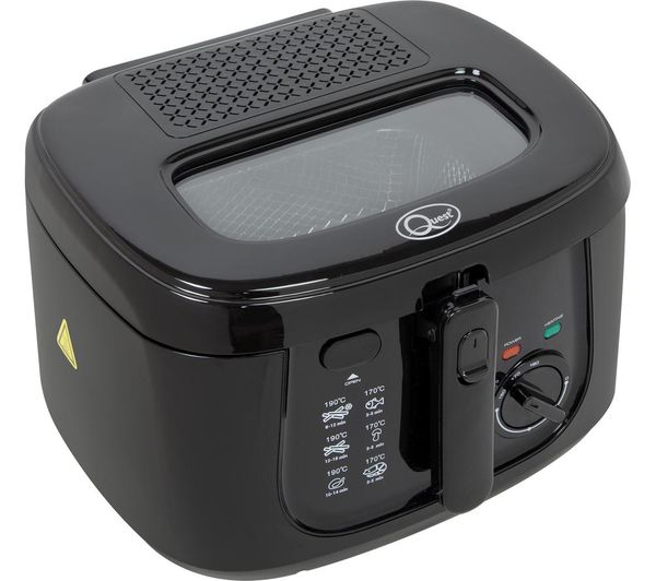 QUEST 35239A Deep Fryer - Black