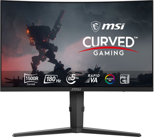 Msi Mag 275cqrf Qd E2 Quad Hd 27 Curved Rapid Va Lcd Gaming Monitor Black