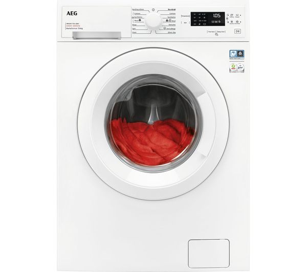 Aeg 6000 Series Lwx60746b 7 Kg Washer Dryer White