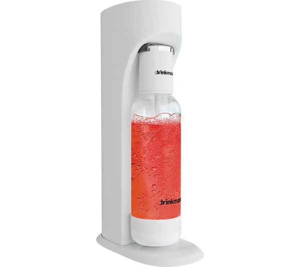 Drinkmate Omnifizz Carbonated Drinks Maker Classic White
