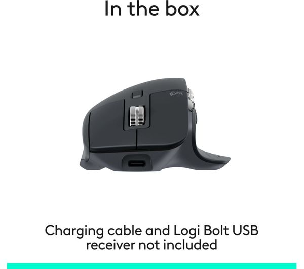 LOGITECH MX Master 3S Bluetooth Edition Wireless Darkfield Mouse