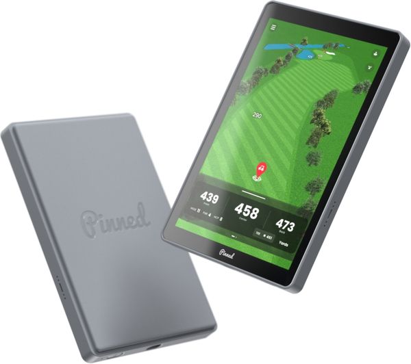 Pinned The Caddie Gps Golf Tablet Black