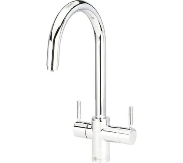 Insinkerator 3 In 1 J Shape Steaming Hot Water Tap Chrome