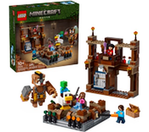 An image of LEGO Minecraft 21272 Woodland Mansion Fighting Ring Set