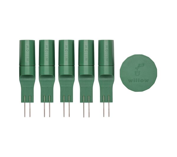 An image of WILLOW Urban Jungle Plant Sensor Pack - Moss, Pack of 5