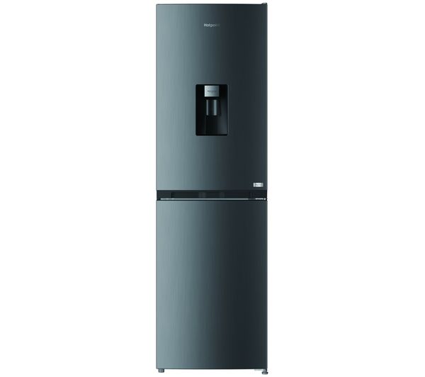 An image of HOTPOINT VitalCare HPKF 3241W XP4UK 50/50 Fridge Freezer - Steel