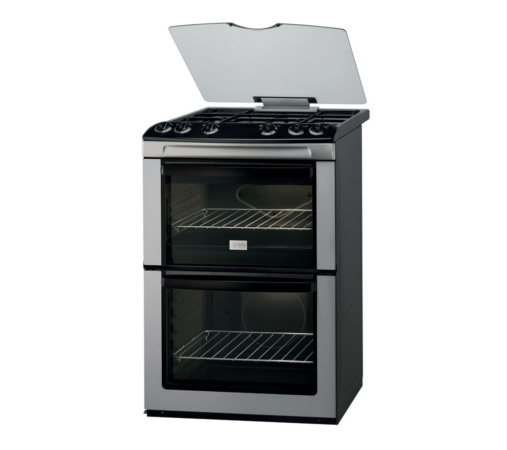 ZANUSSI ZCG667GX Gas Cooker - Stainless Steel, Stainless Steel