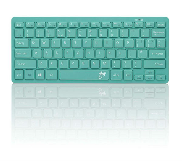  GOJI GKBMMTQ16 Wireless Keyboard Turquoise Currys Business