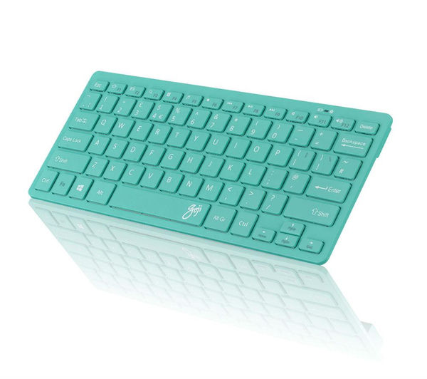  GOJI GKBMMTQ16 Wireless Keyboard Turquoise Currys Business