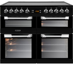 LEISURE Cuisinemaster CS100C510K 100 cm Electric Range Cooker - Black & Stainless Steel