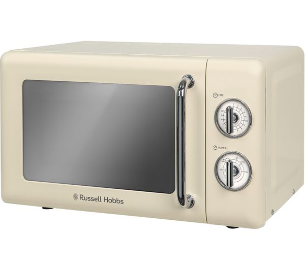 RUSSELL HOBBS RHRETMM705C Solo Microwave - Cream