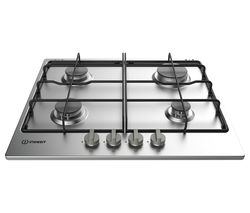 INDESIT THA642IX/I Gas Hob - Silver