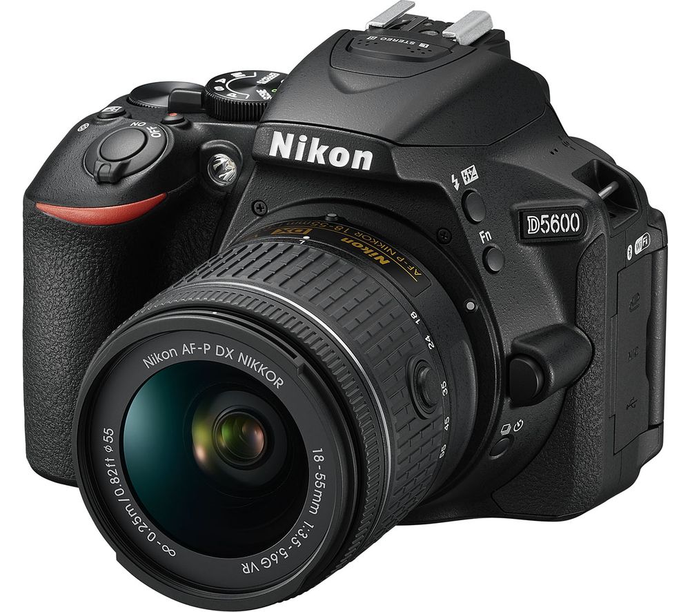 NIKON D5600 DSLR Camera with DX 1855 mm f/3.55.6G VR Lens Fast