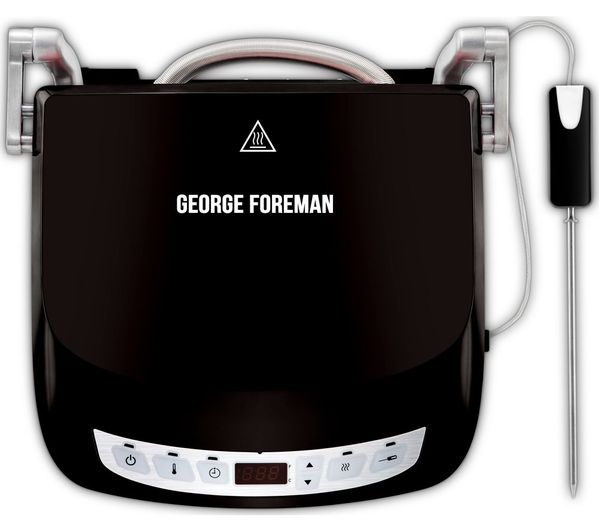 George Foreman Evolve Grill w/ 6 Removable Non-stick Plates 