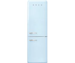 Smeg Fridge Freezers Deals Currys Smeg Fab32rpb3uk 60 40 Fridge Freezer Blue