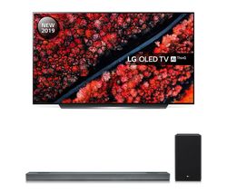 LG SL9YG 4.1.2 Wireless Sound Bar with Dolby Atmos & OLED55C9MLB 55