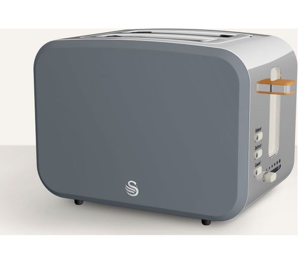 swan nordic grey kettle and toaster