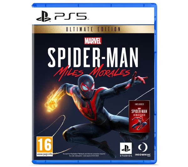 Playstation Marvels Spider Man Miles Morales Ultimate Edition Ps5