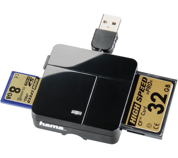 Buy HAMA All in One Basic USB 2.0 Card Reader Free Delivery Currys